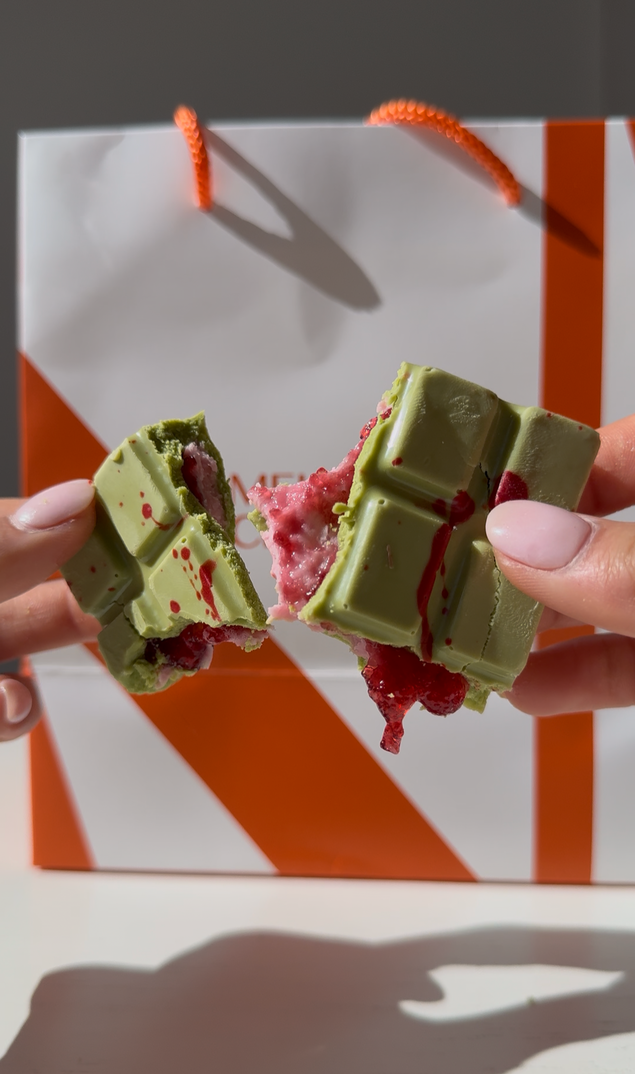 Strawberry Matcha bar