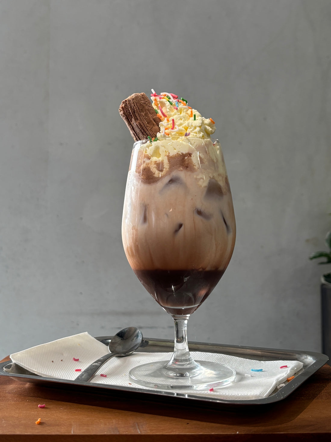 Birthday Cake Iced Chocolate