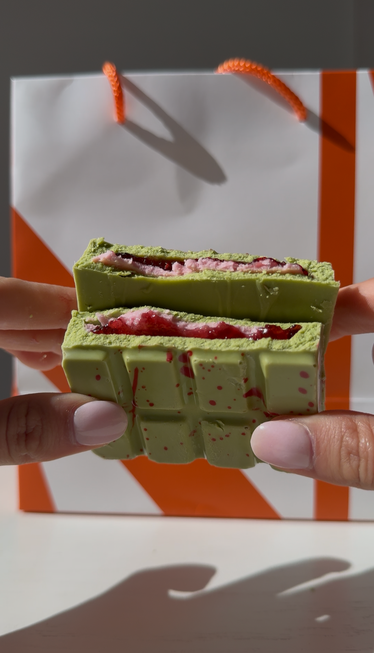 Strawberry Matcha bar