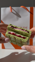Load image into Gallery viewer, Strawberry Matcha bar
